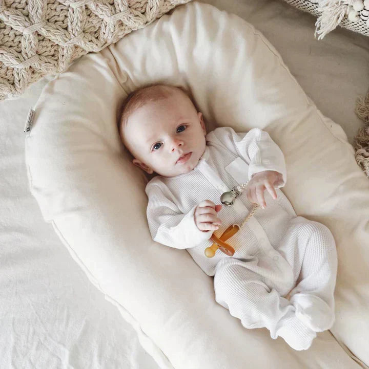 Cushioned Baby Nest Sleep Pillow – Portable Resting Pod with Washable Cover