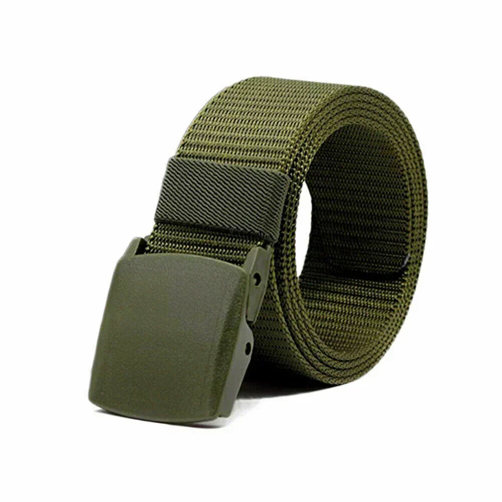 Elastic Braided Belt Adjustable Stretch Casual Sports Belt