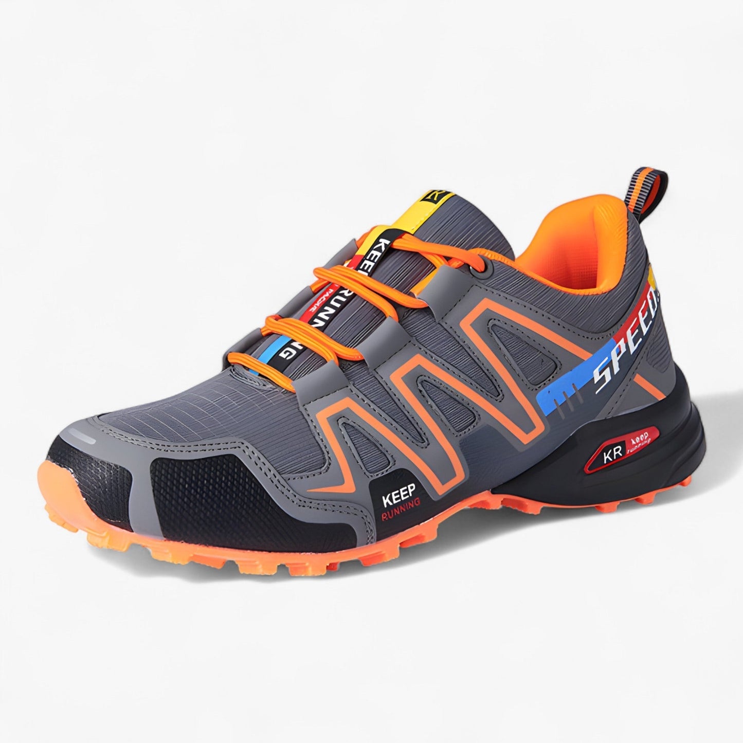 Mens Waterproof Hiking Shoes Outdoor Trekking Sneakers