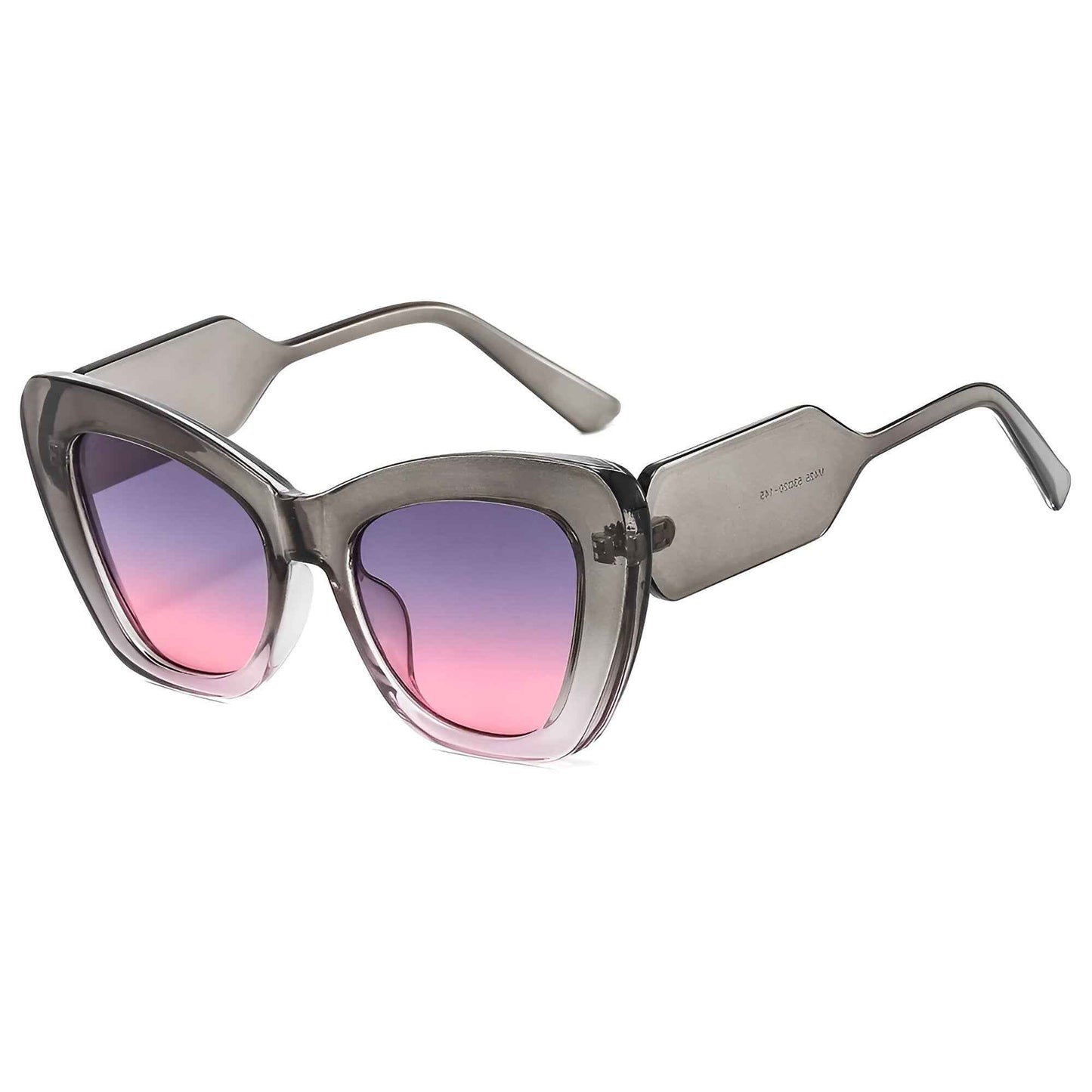 Oversized Cat Eye Sunglasses Womens UV400 Fashion Eyewear