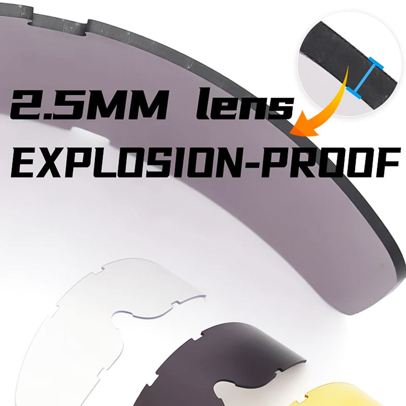 Anti Fog Motorcycle Goggles Over Glasses Riding Eyewear