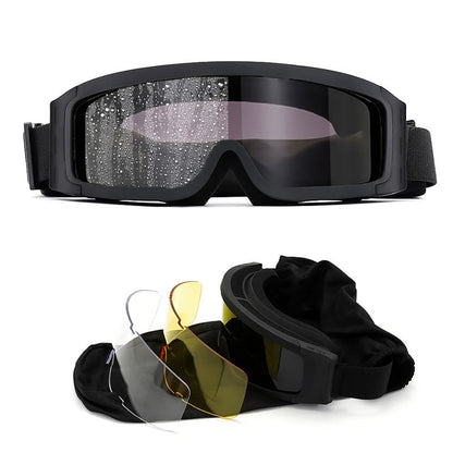 Anti Fog Motorcycle Goggles Over Glasses Riding Eyewear