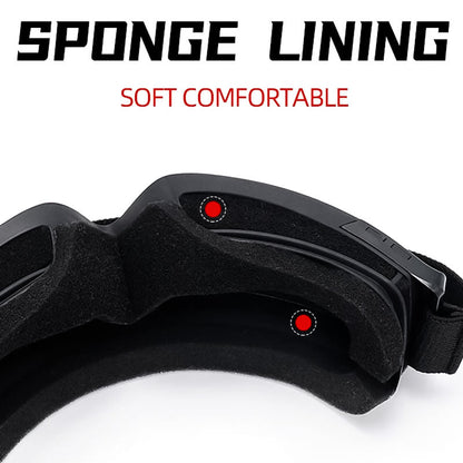 Anti Fog Motorcycle Goggles Over Glasses Riding Eyewear