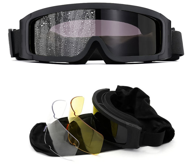 Anti Fog Motorcycle Goggles Over Glasses Riding Eyewear