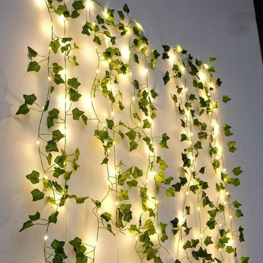 Artificial Ivy LED Fairy Light Garland Decorative Vine String Lights