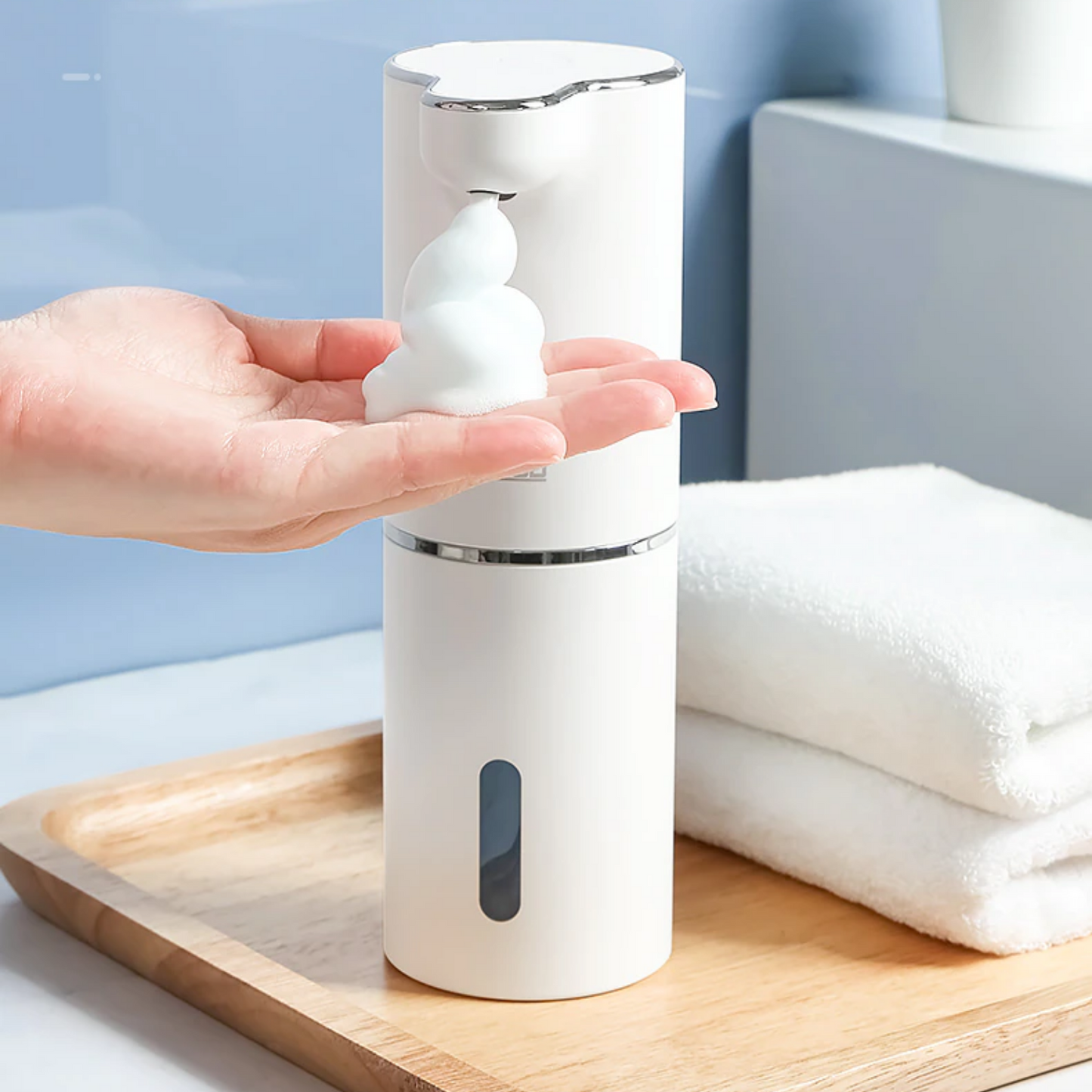 Automatic Foaming Soap Dispenser Motion Sensor Rechargeable Hand Wash Foam Pump