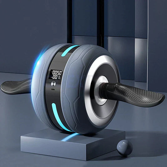 Automatic Rebound Ab Roller Wheel With Smart Counter