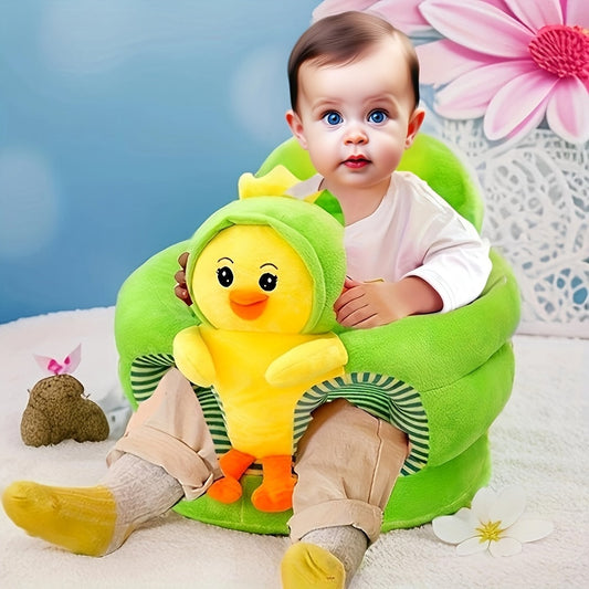 Baby Support Seat Soft Plush Learning Sitting Chair
