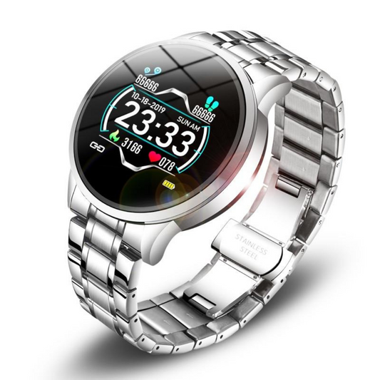 Bluetooth Smartwatch Fitness Tracker with Heart Rate Monitor
