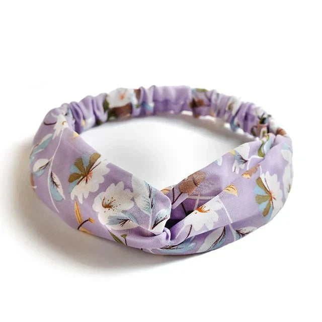 Bohemian Print Headband Vintage Cotton Hair Bandana