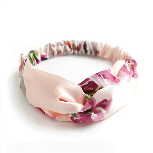 Bohemian Print Headband Vintage Cotton Hair Bandana