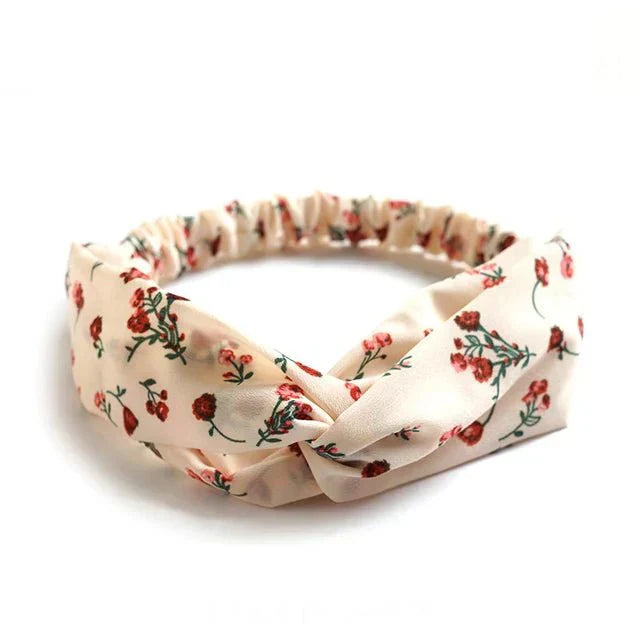 Bohemian Print Headband Vintage Cotton Hair Bandana