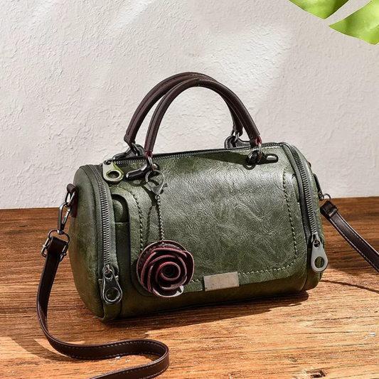 Boston Shoulder Bag Crossbody Handbag PU Leather Purse