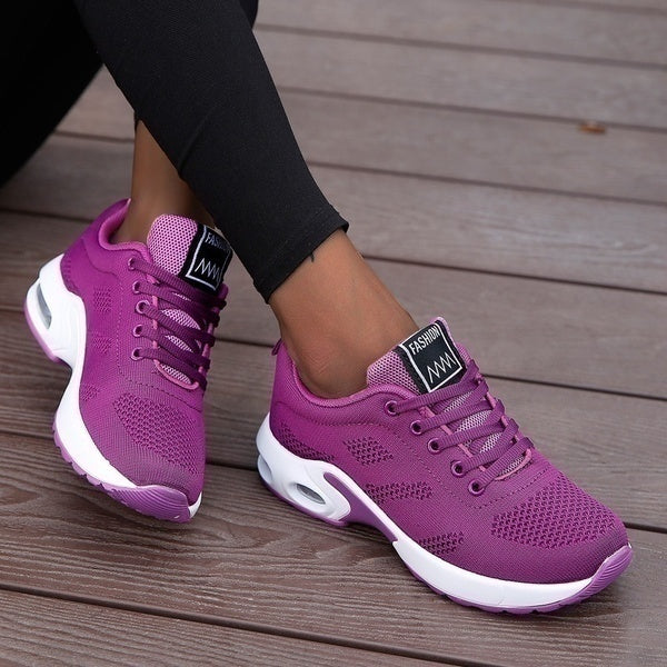 Breathable Womens Walking Sneakers Arch Support Shoes