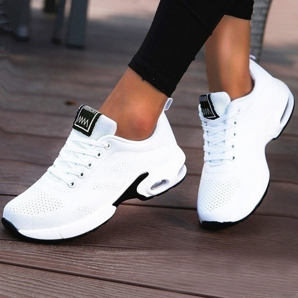 Breathable Womens Walking Sneakers Arch Support Shoes