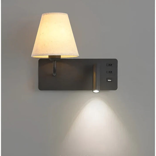 Candle Effect Reading Wall Lamp Warm Bedroom Lighting