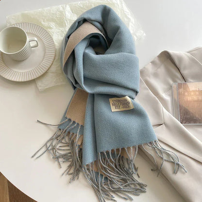 Cashmere Blend Winter Scarf Soft Warm Unisex Fashion Wrap