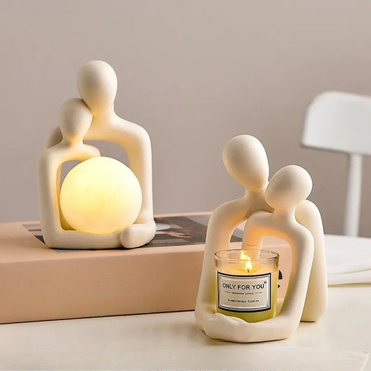 Ceramic Ambient Table Light Decorative Mood Lamp for Living Room and Bedroom