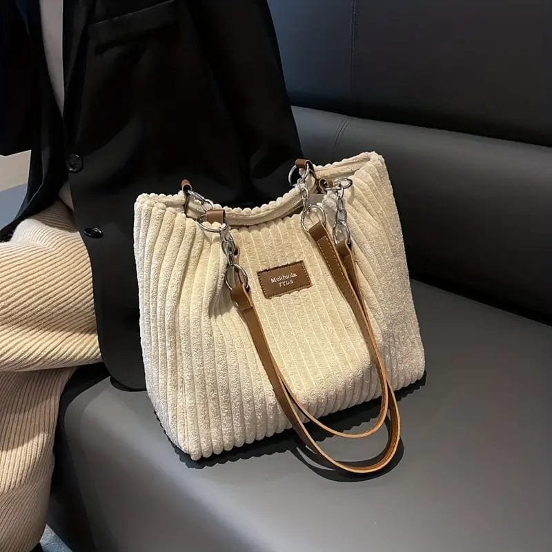 Chain Strap Travel Tote Bag Womens Shoulder Handbag