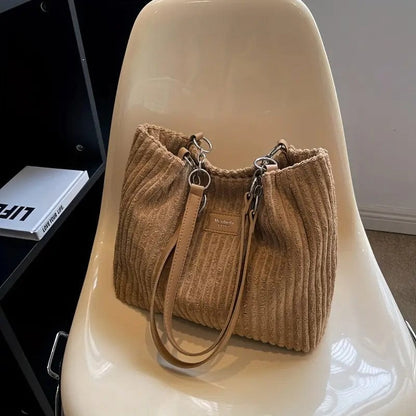 Chain Strap Travel Tote Bag Womens Shoulder Handbag