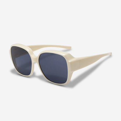 Clip On Sunglasses UV400 Anti Glare Lens Glasses Overlay