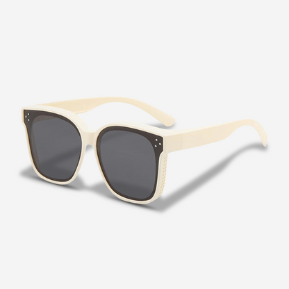 Clip On Sunglasses UV400 Anti Glare Lens Glasses Overlay