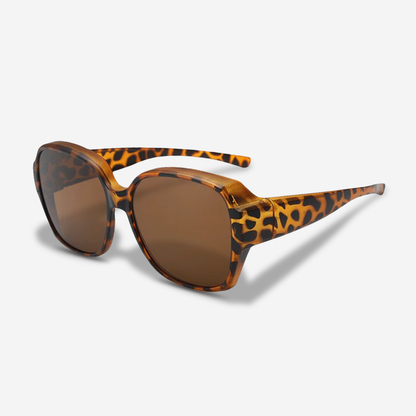 Clip On Sunglasses UV400 Anti Glare Lens Glasses Overlay