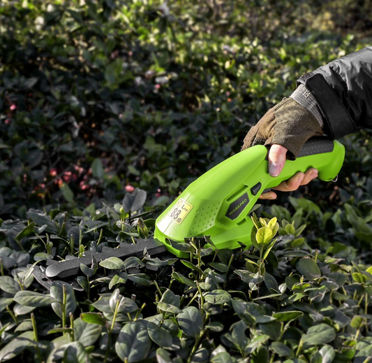 Cordless Electric Hedge Trimmer Lightweight Garden Pruning Tool
