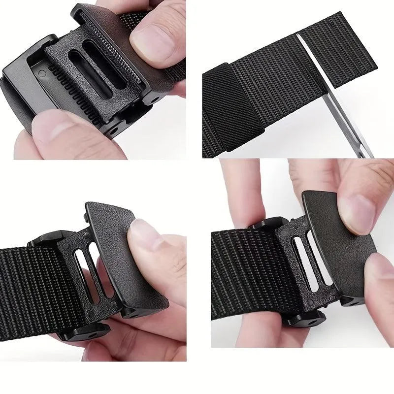Elastic Braided Belt Adjustable Stretch Casual Sports Belt