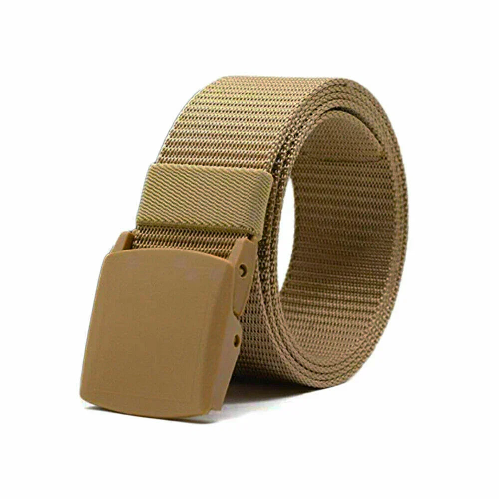 Elastic Braided Belt Adjustable Stretch Casual Sports Belt