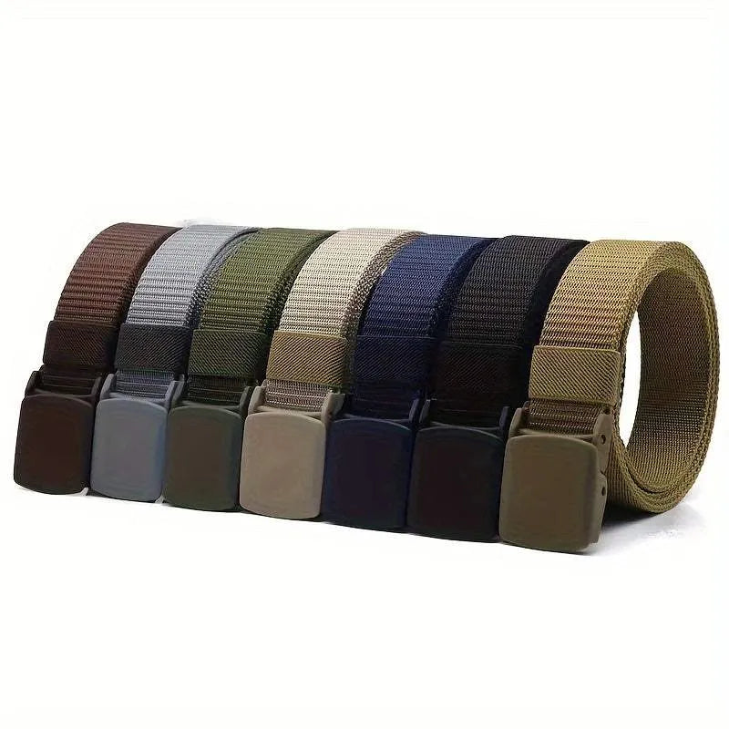 Elastic Braided Belt Adjustable Stretch Casual Sports Belt
