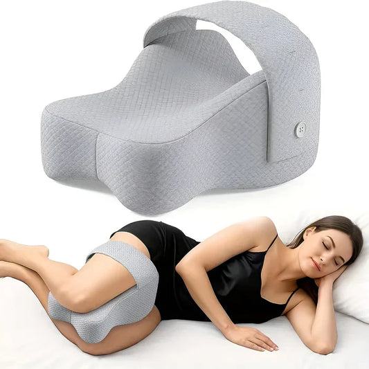 Ergonomic Knee Pillow Side Sleeper Adjustable Leg Cushion