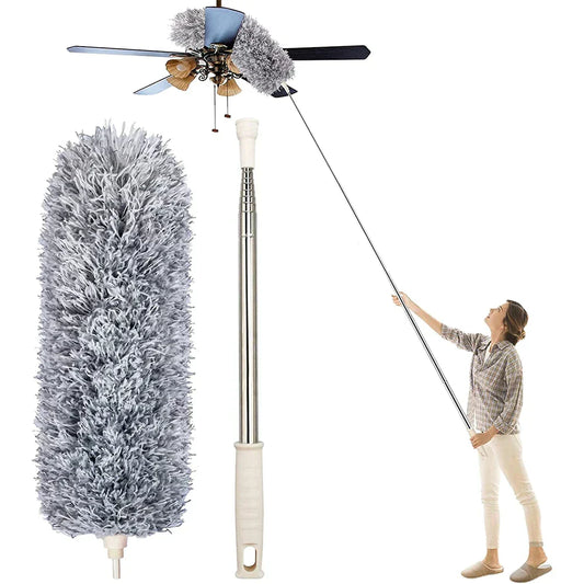 Extendable Microfiber Duster Flexible Cleaning Brush