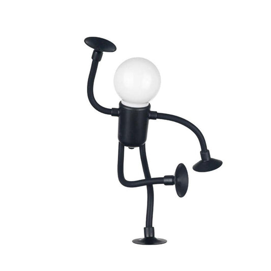 Flexible LED Night Light Adjustable Figure Lamp Kids Bedroom Decorative Lighting