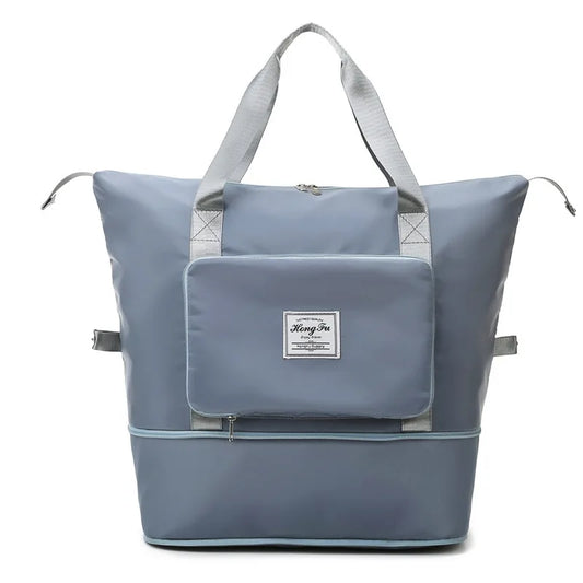 Foldable Travel Bag Large Capacity Waterproof Expandable Luggage Tote
