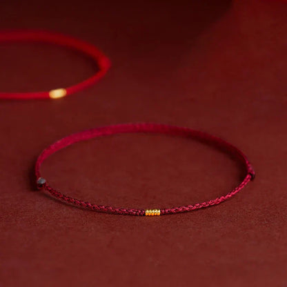 Handmade Spiritual Bracelet Adjustable Woven Meditation Jewelry