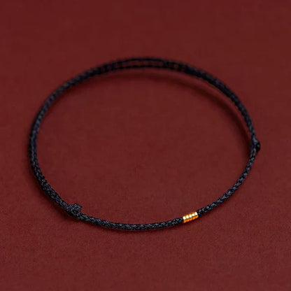 Handmade Spiritual Bracelet Adjustable Woven Meditation Jewelry