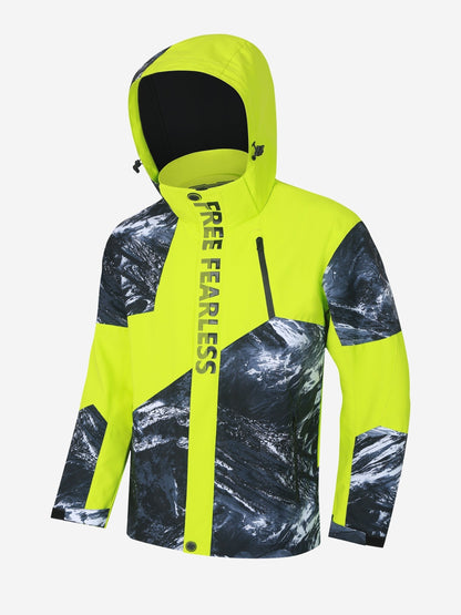 Insulated Ski Bib Suit Waterproof Snowboard Jacket Snow Pants Set