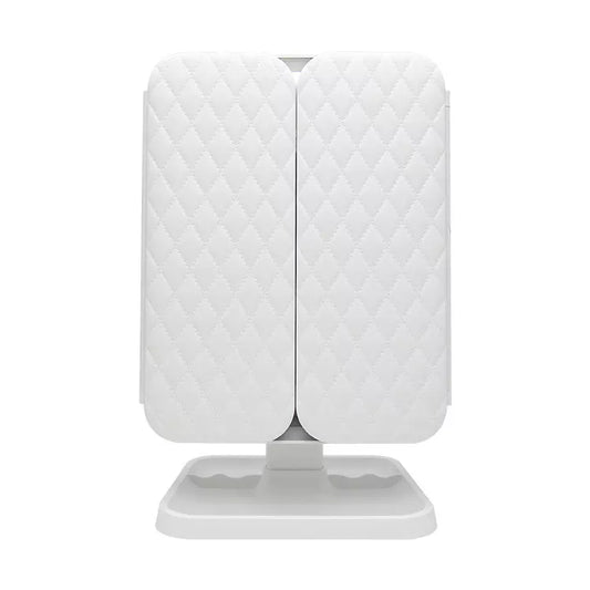 LED Makeup Mirror Adjustable Magnification Vanity Mirror Storage Design
