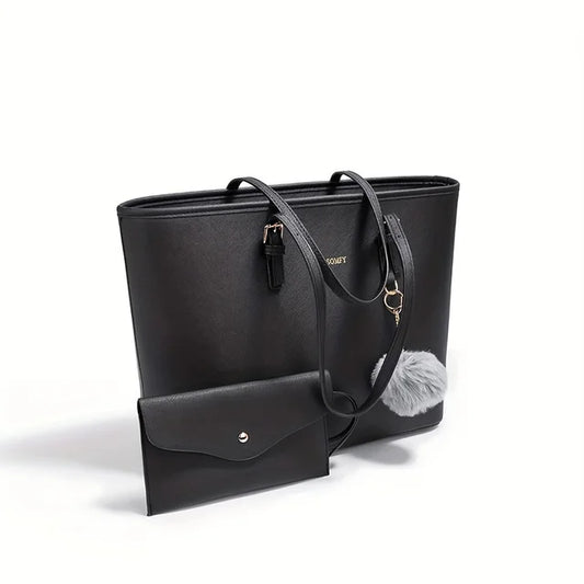 Large Capacity Elegant Shoulder Handbag