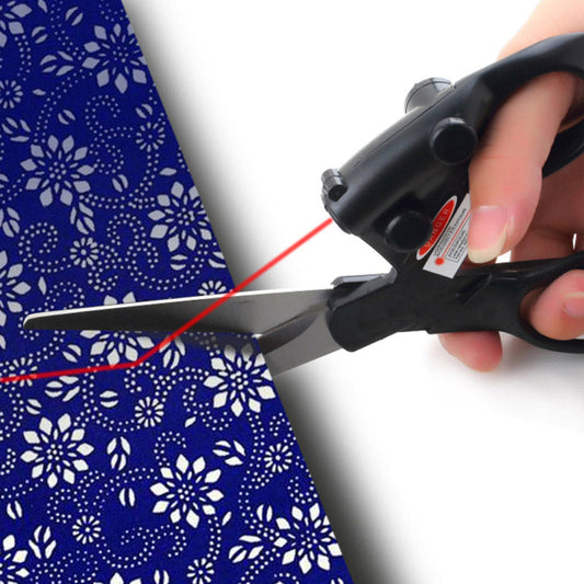 Laser Guided Precision Scissors Straight Cutting Craft Tool