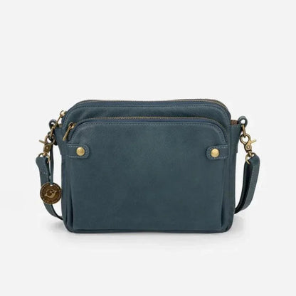 Lilly Leather Crossbody Shoulder Bag Adjustable Elegant Everyday Purse