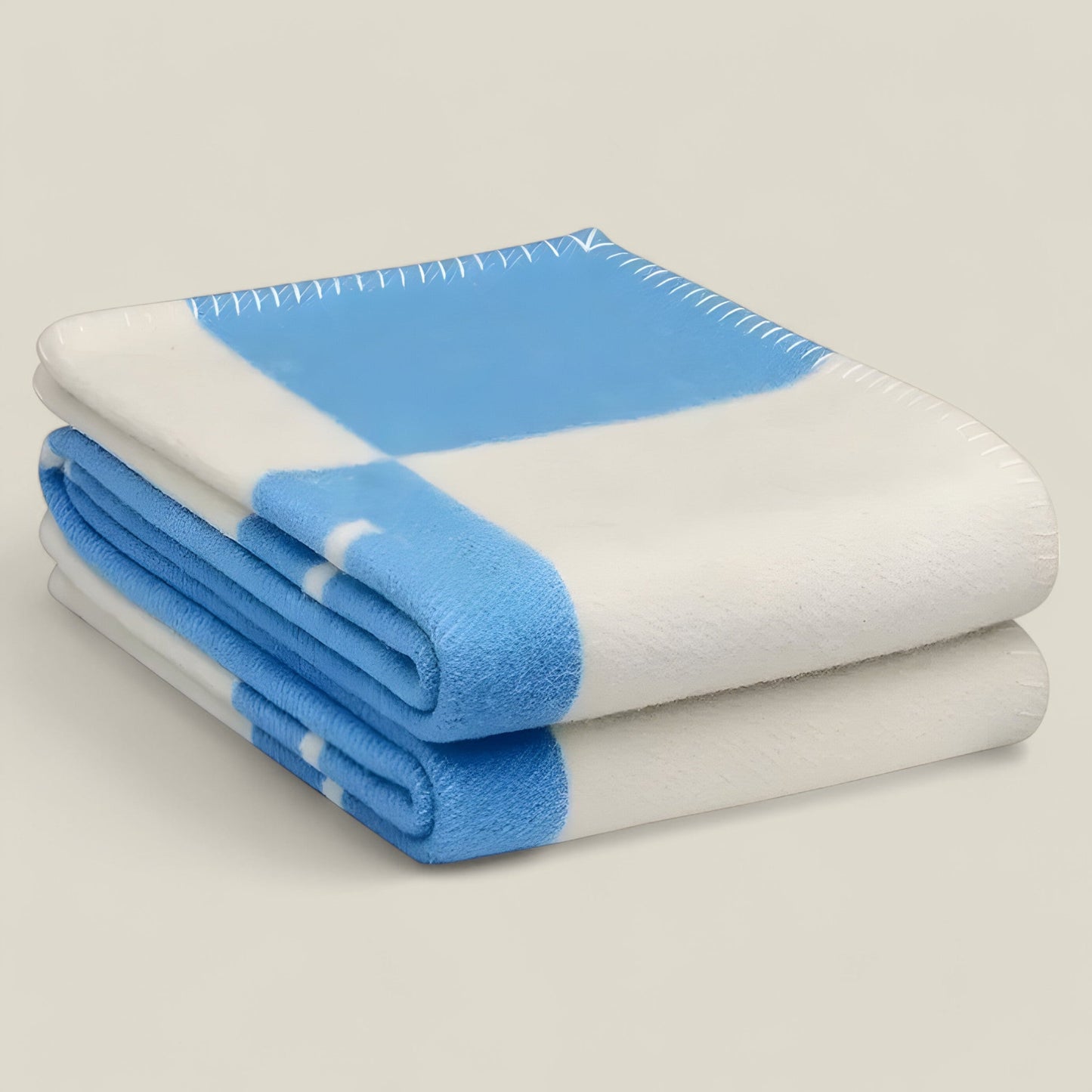 Luxury Cashmere Throw Blanket Winter Knit Plaid