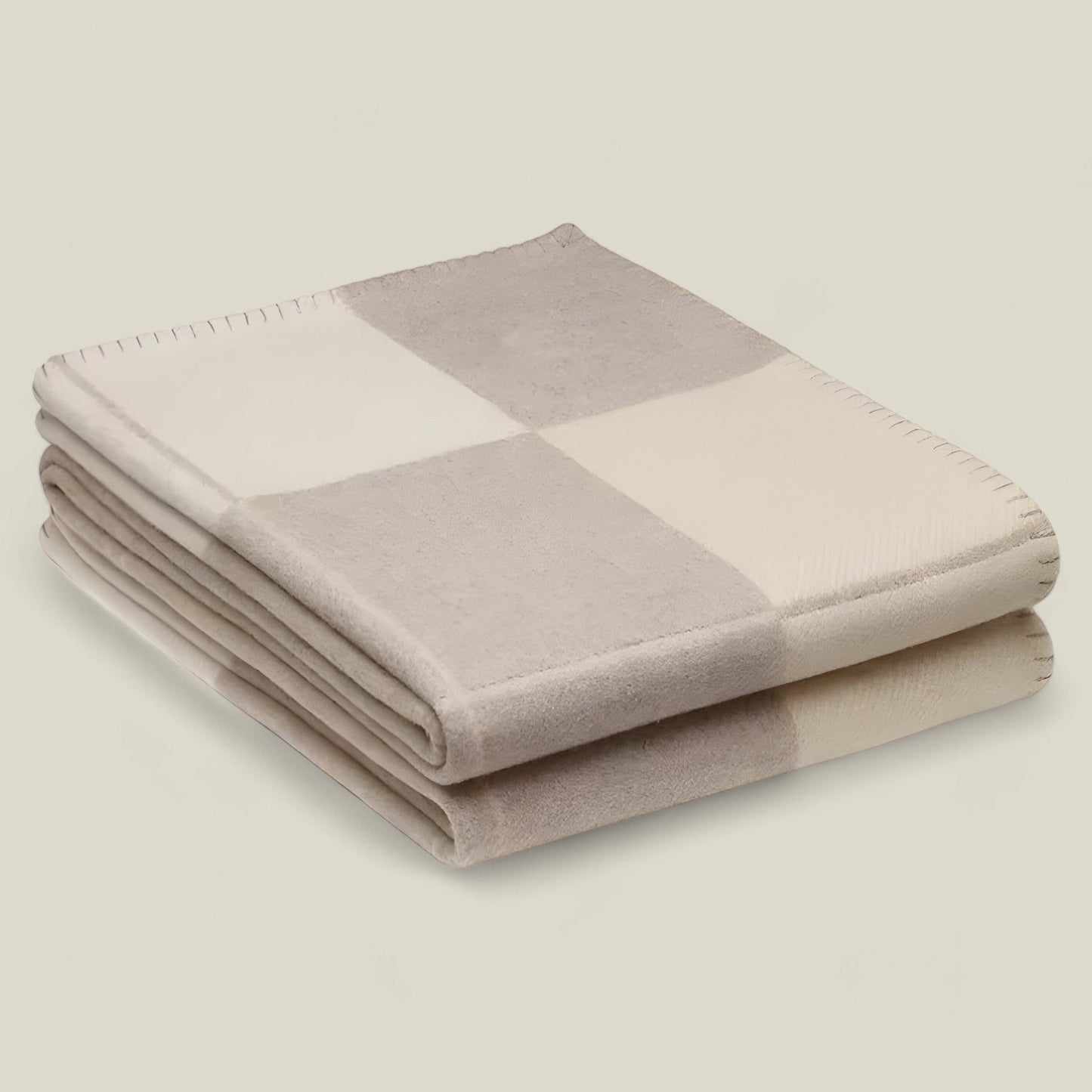 Luxury Cashmere Throw Blanket Winter Knit Plaid