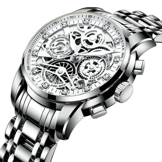 Luxury Skeleton Automatic Watch for Men
