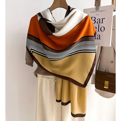 Luxury Winter Scarf Soft Pashmina Wrap Womens Fashion Shawl