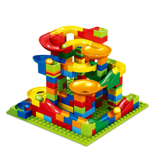 Marble Run Building Blocks Race Track Construction Set