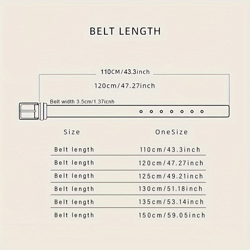 Mens Braided Leather Belt Retro Casual Business Waist Strap