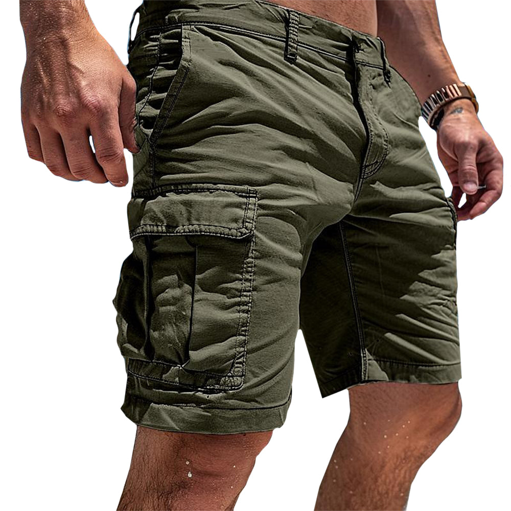 Mens Cargo Shorts Casual Outdoor Summer Utility Shorts