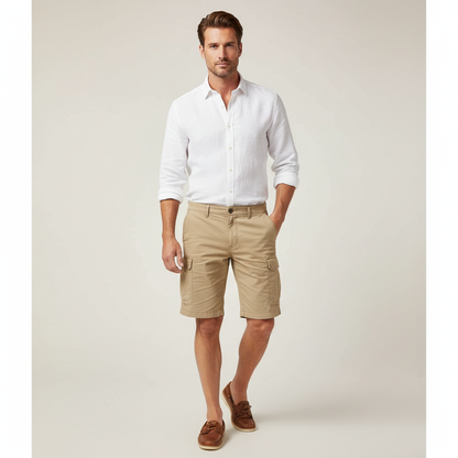 Mens Cargo Shorts Casual Outdoor Summer Utility Shorts